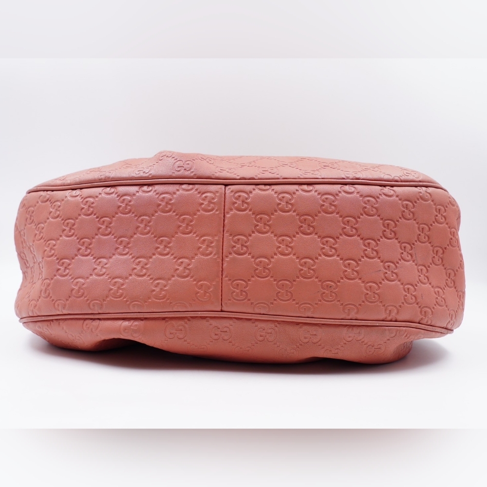 GUCCI Guccissima Sukey Hobo Rose - Picture 11 of 16